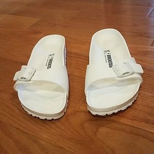 Birkenstock White Sandals
